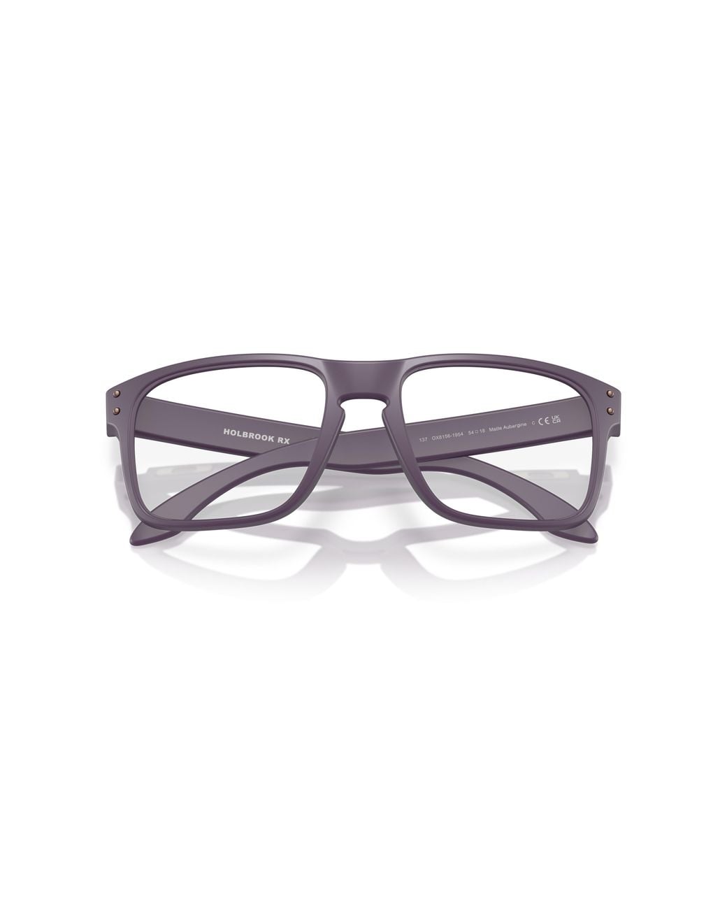 Oakley Black Ox8156 Holbrook Rx 815619 Optical Frames O_Matter Transparent Squared Normal for men
