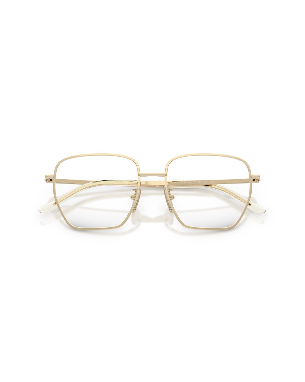 Prada Black Pr C51Vd Zvn1O1 Optical Frames Metal Squared Normal
