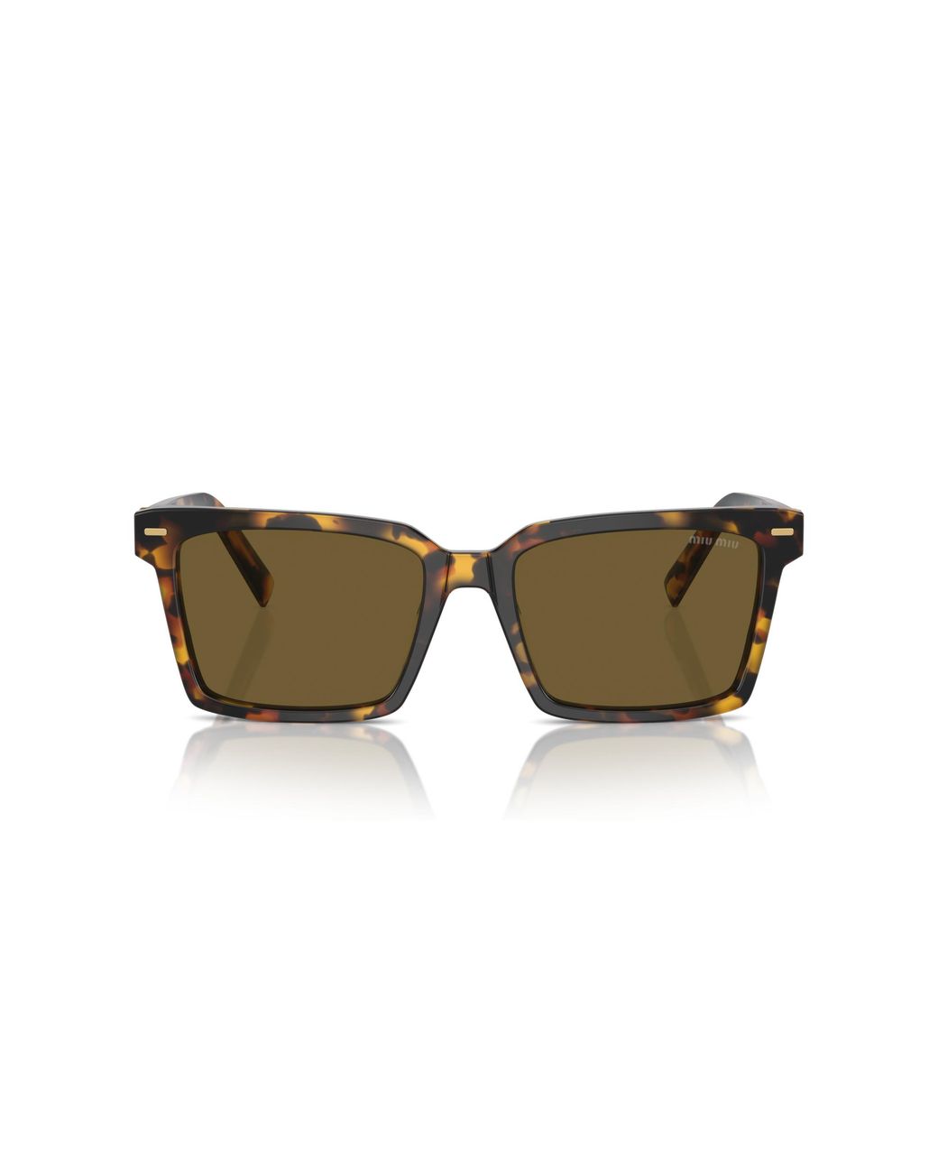 Miu Miu Black Mu 13Zs Vau01T Sunglasses Acetate Squared Normal