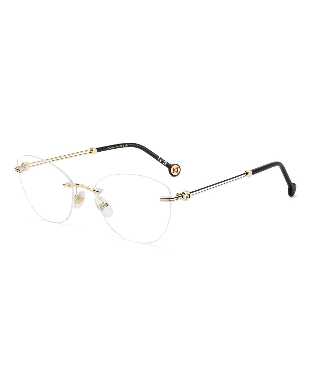 Carolina Herrera Black Her 0427 80S Optical Frames Metal Cat Eye Normal