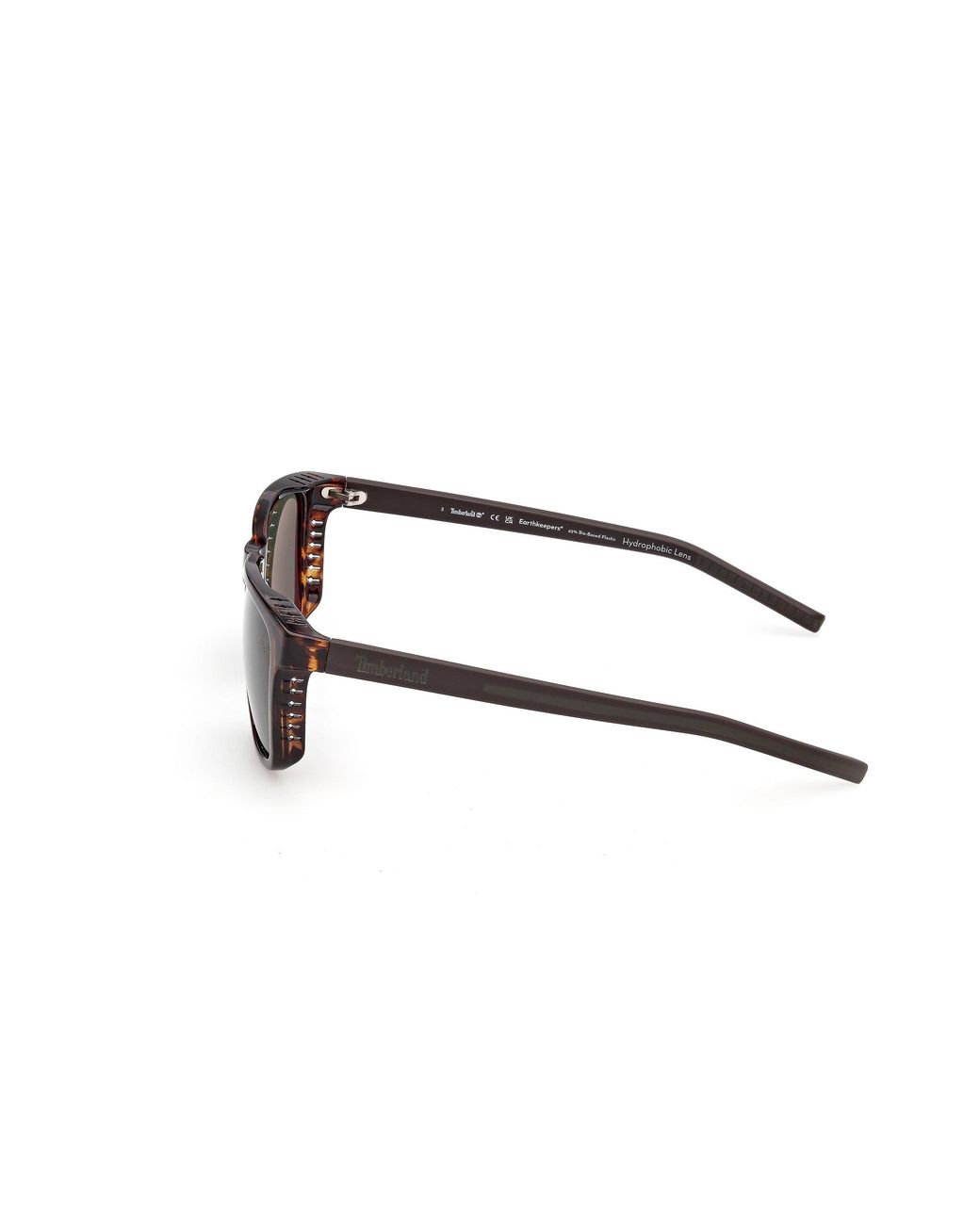 Timberland Black Tb00086 52R Sunglasses Injected Squared Polarized for men