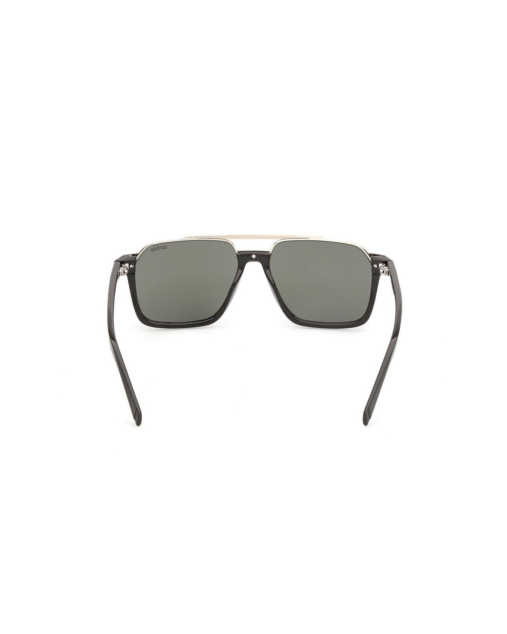 Guess Gray Gu00366 96N Sunglasses Injected Squared Normal for men