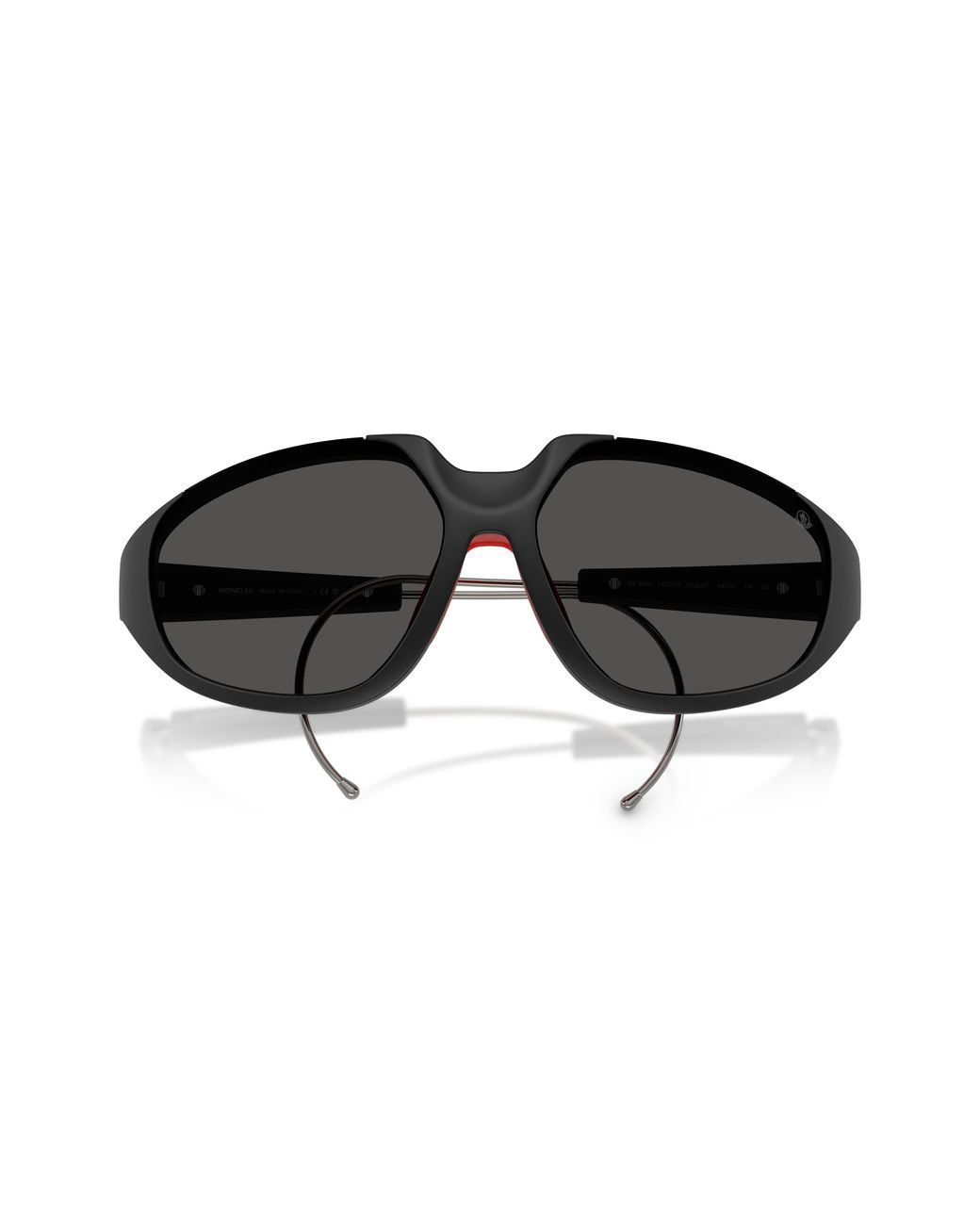 Moncler Black Me8008 Laszer 500687 Sunglasses Injected Geometric Normal