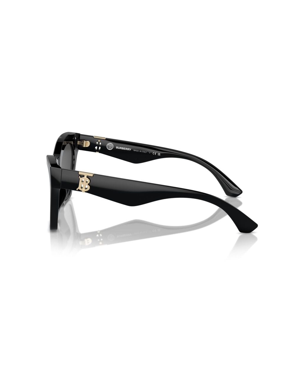 Burberry Black Be4420U 300187 Sunglasses Acetate Cat Eye Normal