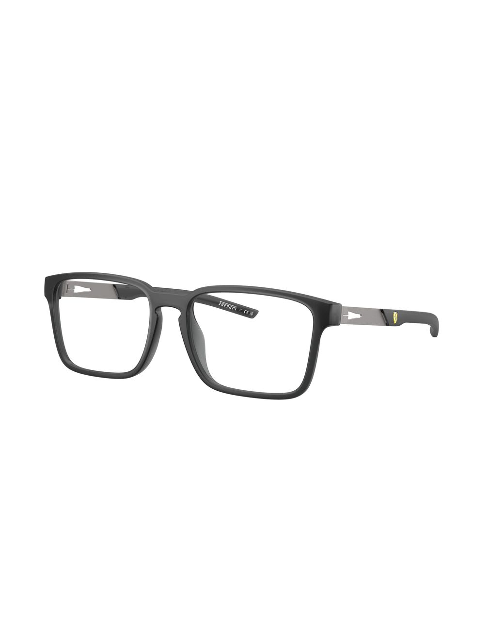 FERRARI SCUDERIA Black Fz8025U 531 Optical Frames Injected Squared Normal for men