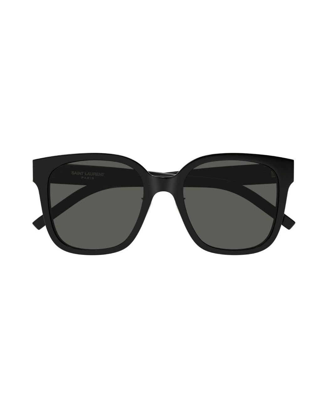 Saint Laurent Black Sl M105/F 006 Sunglasses Acetate Cat Eye Polarized Anti-Glare