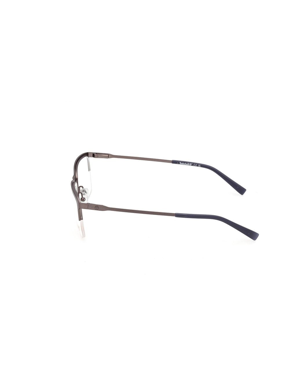 Timberland Black Tb50120 7 Optical Frames Metal Squared Normal for men