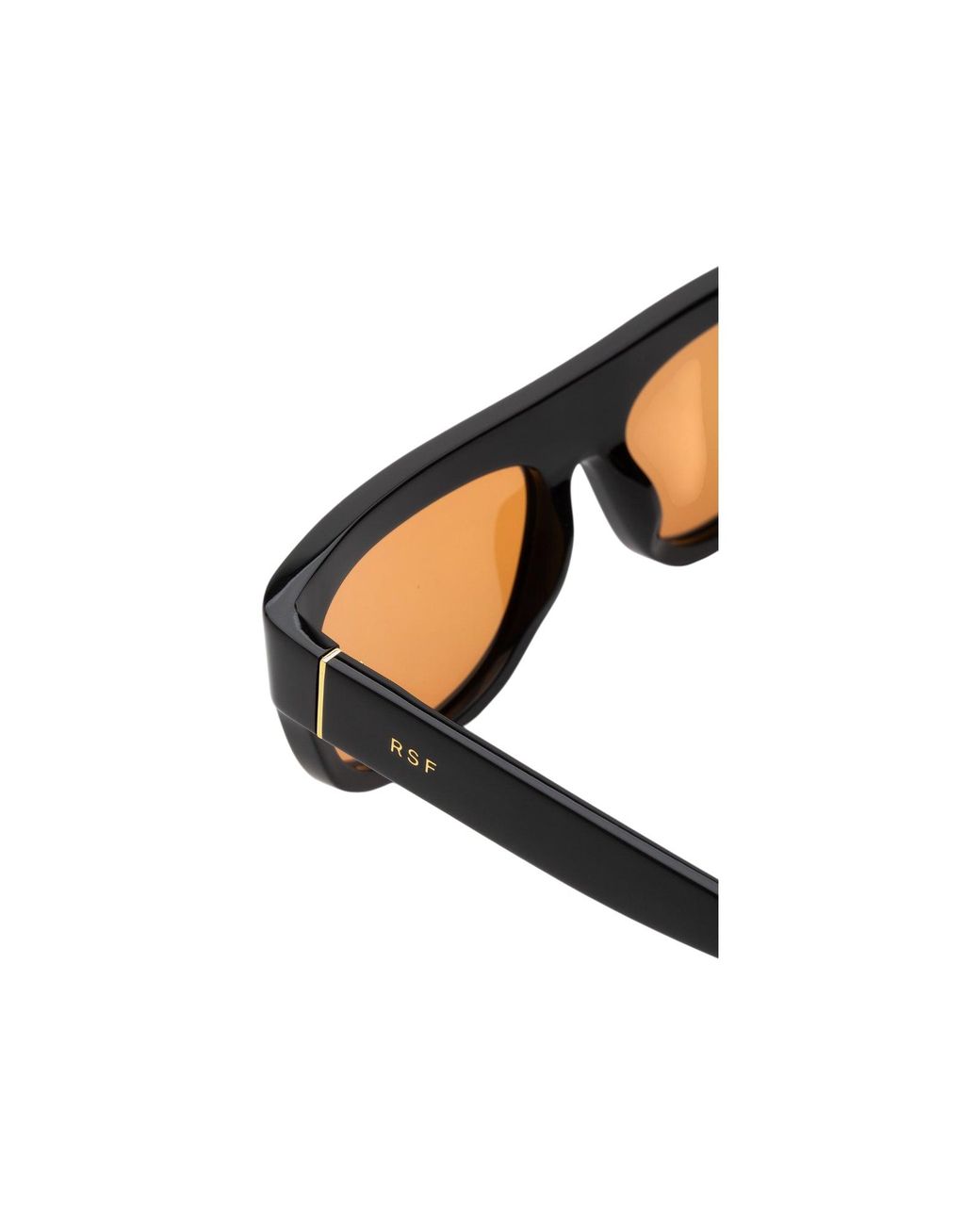 Retrosuperfuture Black Zxo Serioso Refined Sunglasses Acetate Geometric Normal