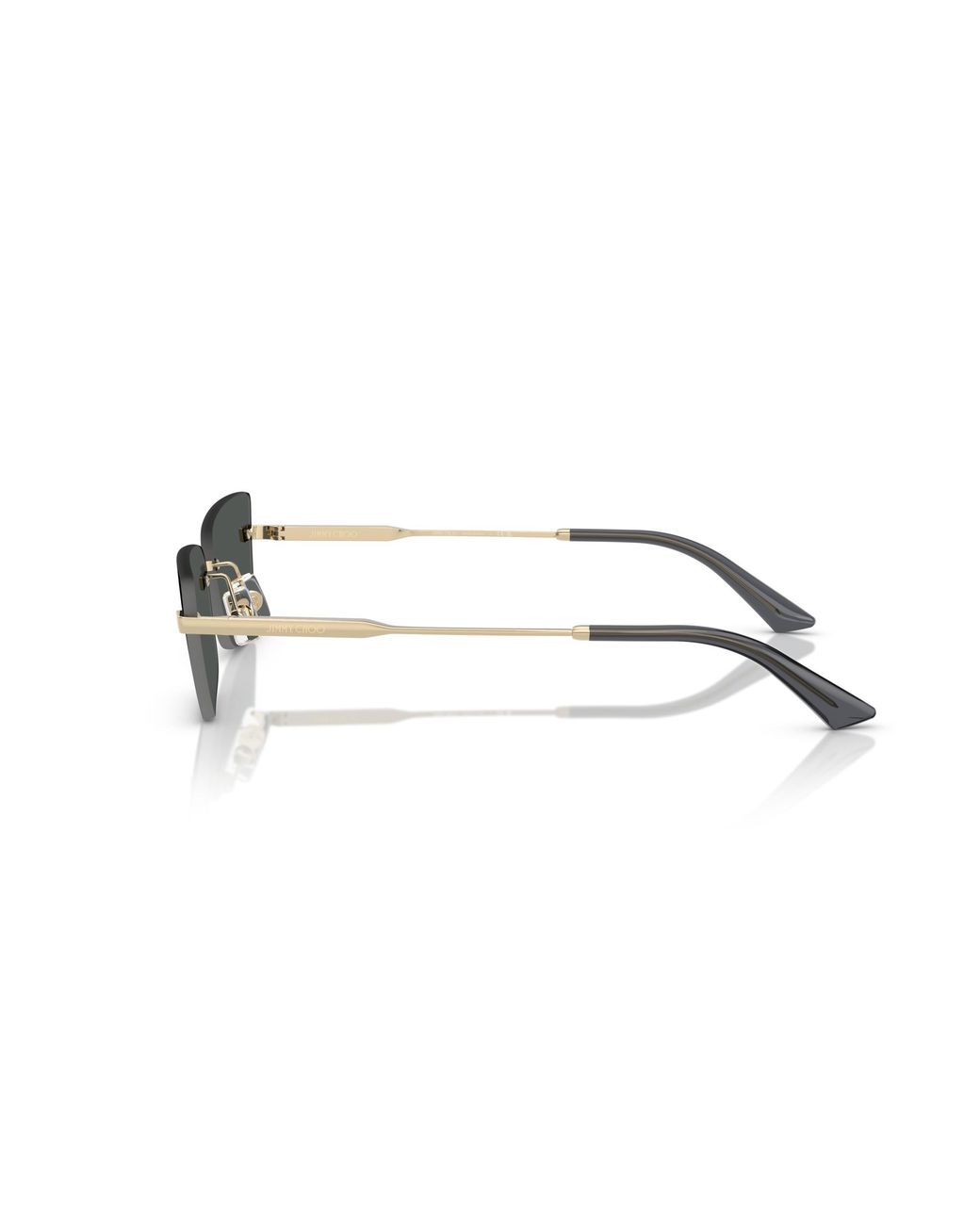 Jimmy Choo Black Jc4012 300687 Sunglasses Metal Cat Eye Normal