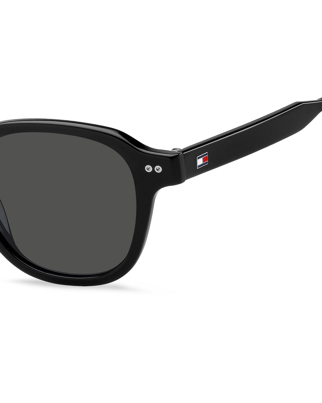 Tommy Hilfiger Black Th 2185/S 807/Ir Sunglasses Acetate Squared Normal for men