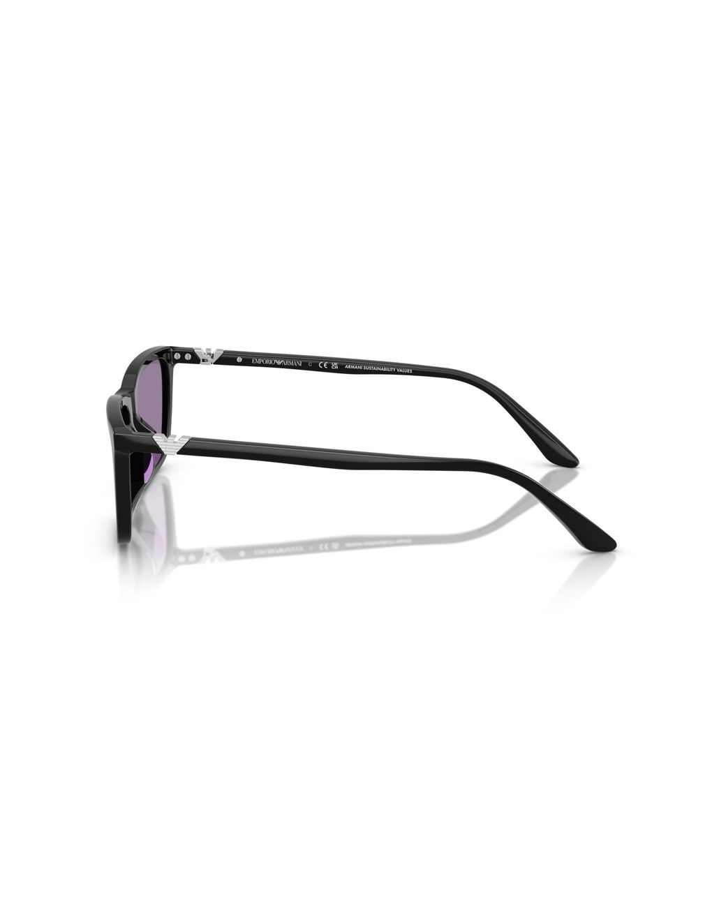 Emporio Armani Black Ea4239U 501769 Sunglasses Acetate Squared Normal