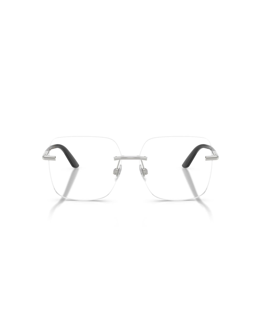 Dolce & Gabbana Black Dg1360 05 Optical Frames Metal Squared Normal