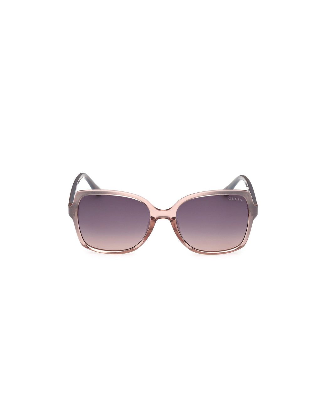 Guess Black Gu00100 20B Sunglasses Injected Smoke Squared Normal Shaded