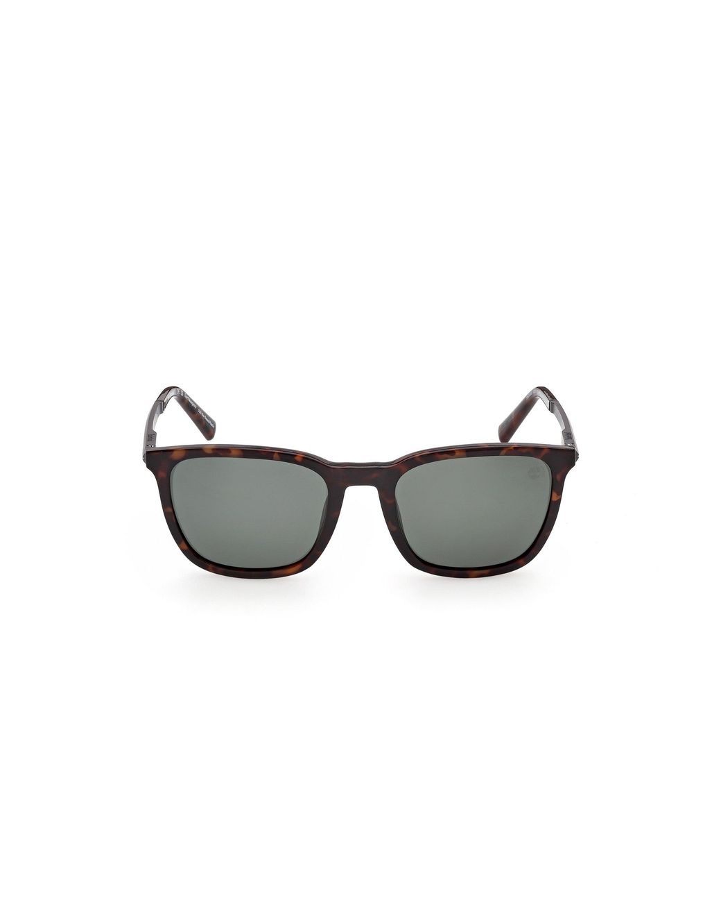 Timberland Black Tb00087 52R Sunglasses Injected Squared Polarized for men