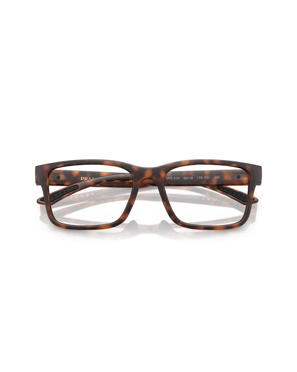Paradas Linea Rosa Prada Linea Rossa Ps 01Rv 17X1O1 Optical Frames Injected Squared Normal ...