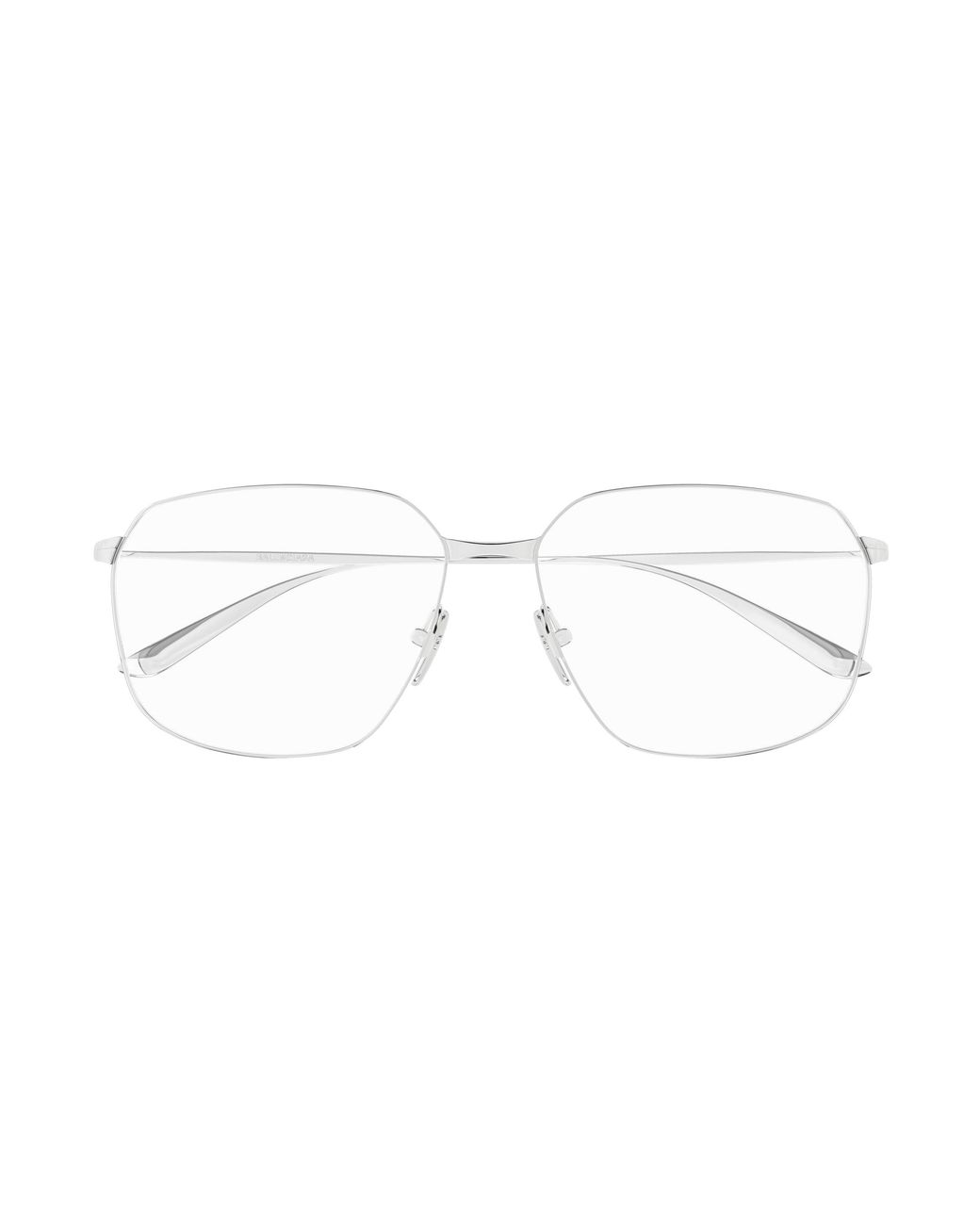 Balenciaga Black Bb0414O 002 Optical Frames Acetate Transparent Squared