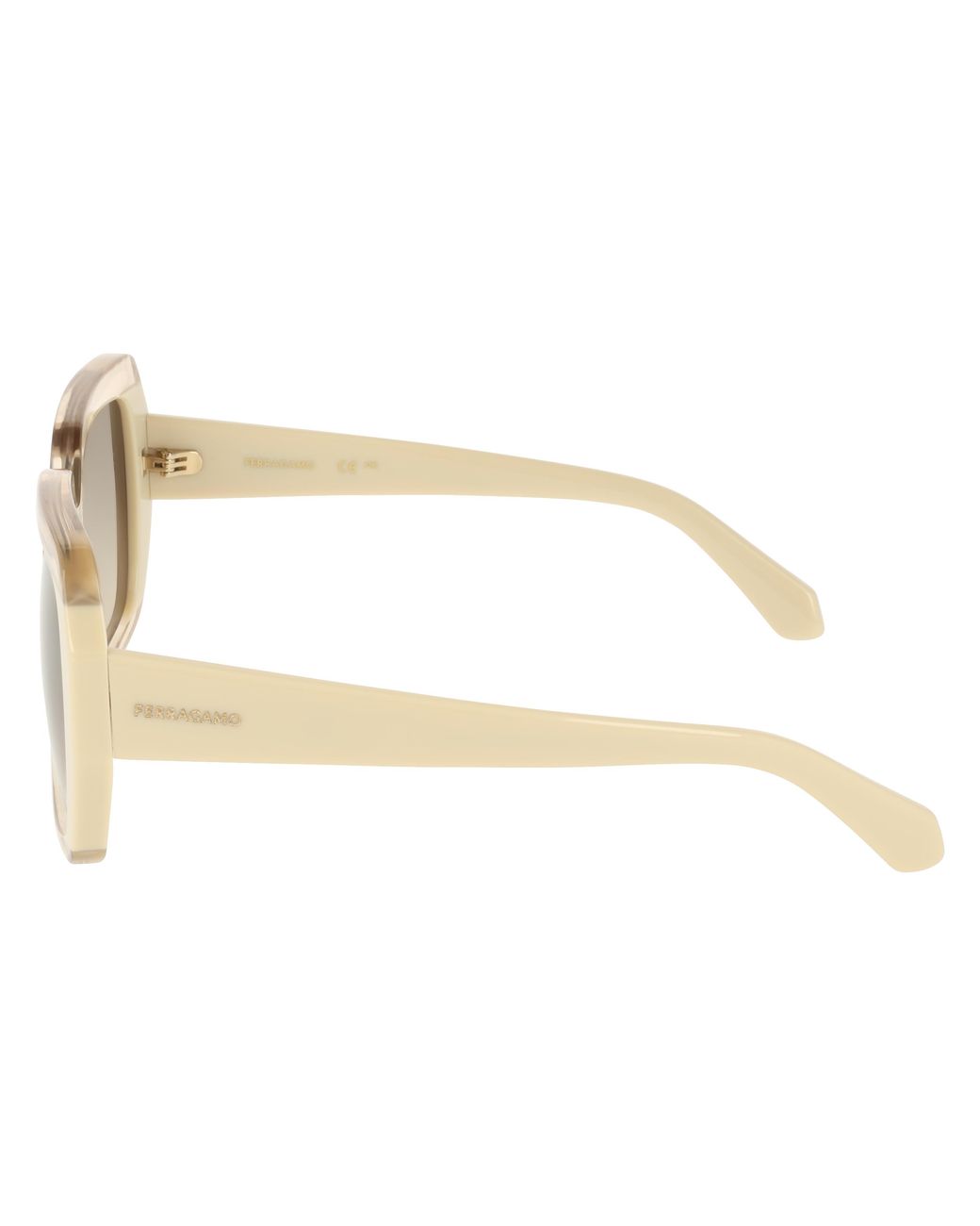 Ferragamo Black Sf2081S 260 Sunglasses Acetate Squared Normal Shaded