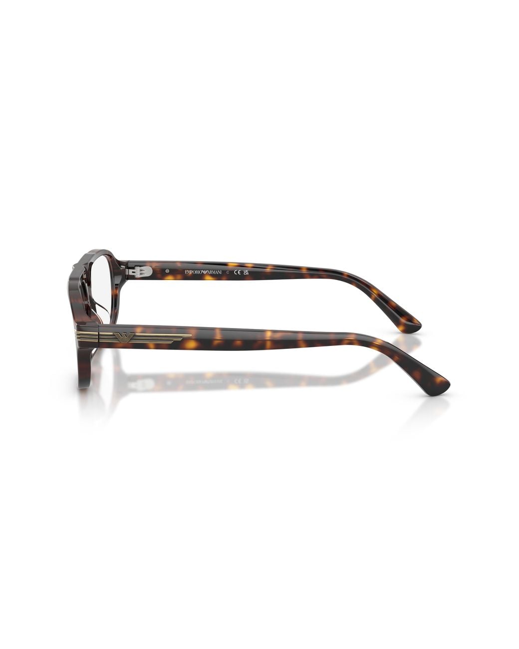 Emporio Armani Black Ea4285U 50261W Sunglasses Acetate Transparent Pilot Normal for men