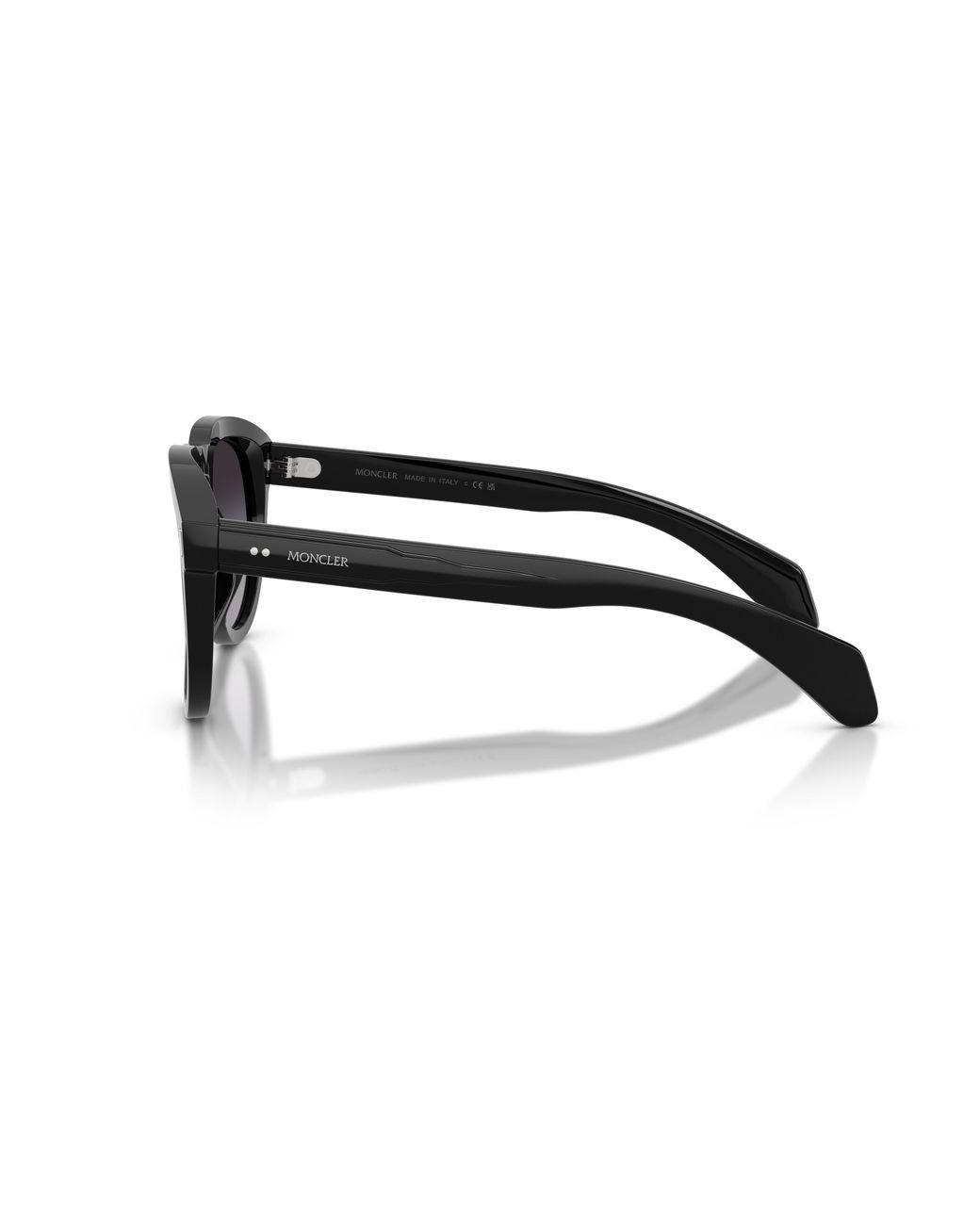 Moncler Black Me6020U Isopleth 30018G Sunglasses Acetate Pilot Normal Nuanced