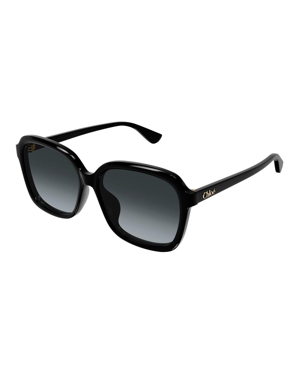 Chloé Black Ch0390Sk 001 Sunglasses Acetate Squared Nuanced