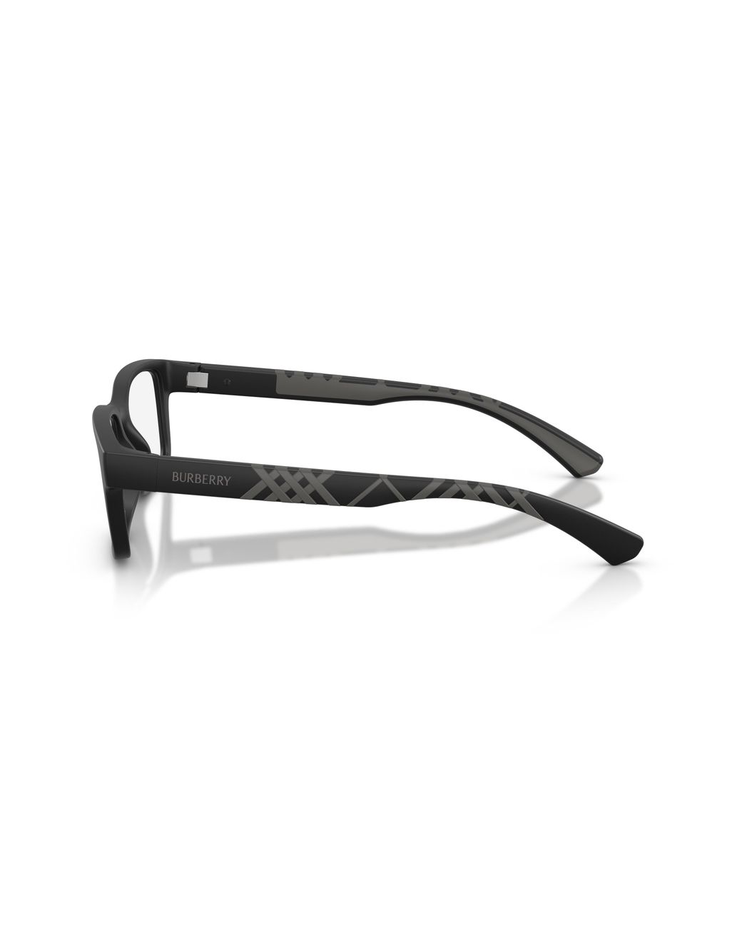 Burberry Black Be2463U 4260 Optical Frames Injected Transparent Squared Normal for men