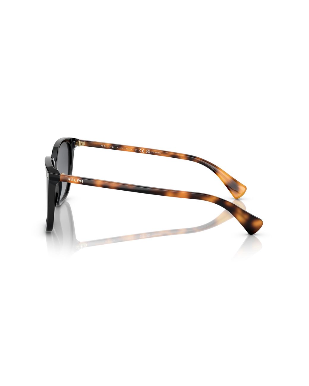 Ralph Lauren Black Ra5293 Vvcv 6037T3 Sunglasses Acetate Squared Polarized Shaded