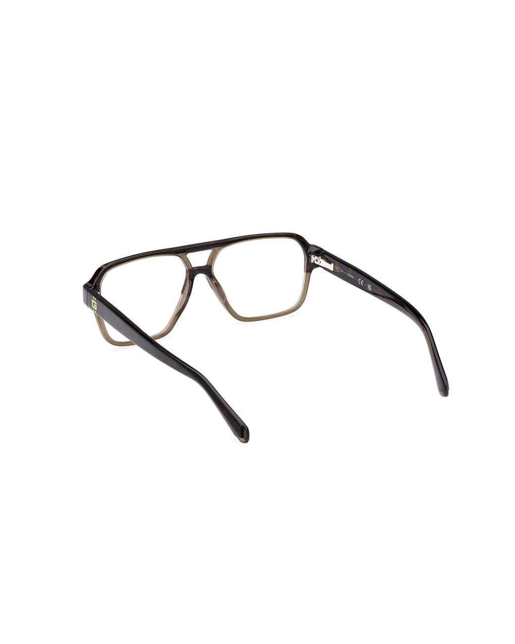Guess Black Gu50093 056 Optical Frames Acetate Squared Normal for men