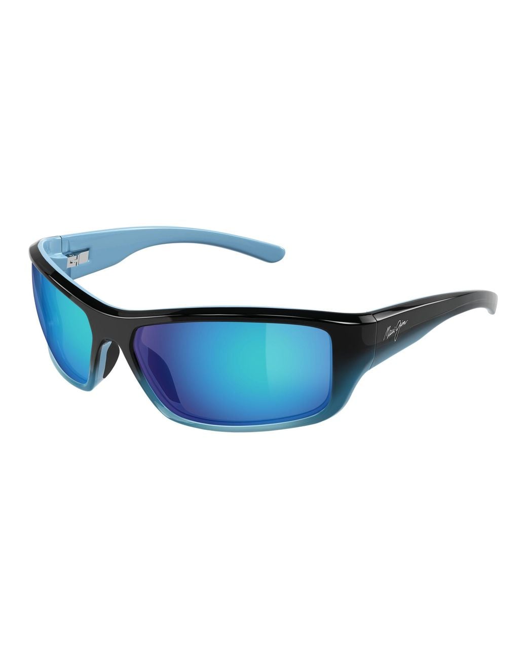Maui Jim Black Mj0792S 001 Occhiali Da Sole Iniettato Squadrata