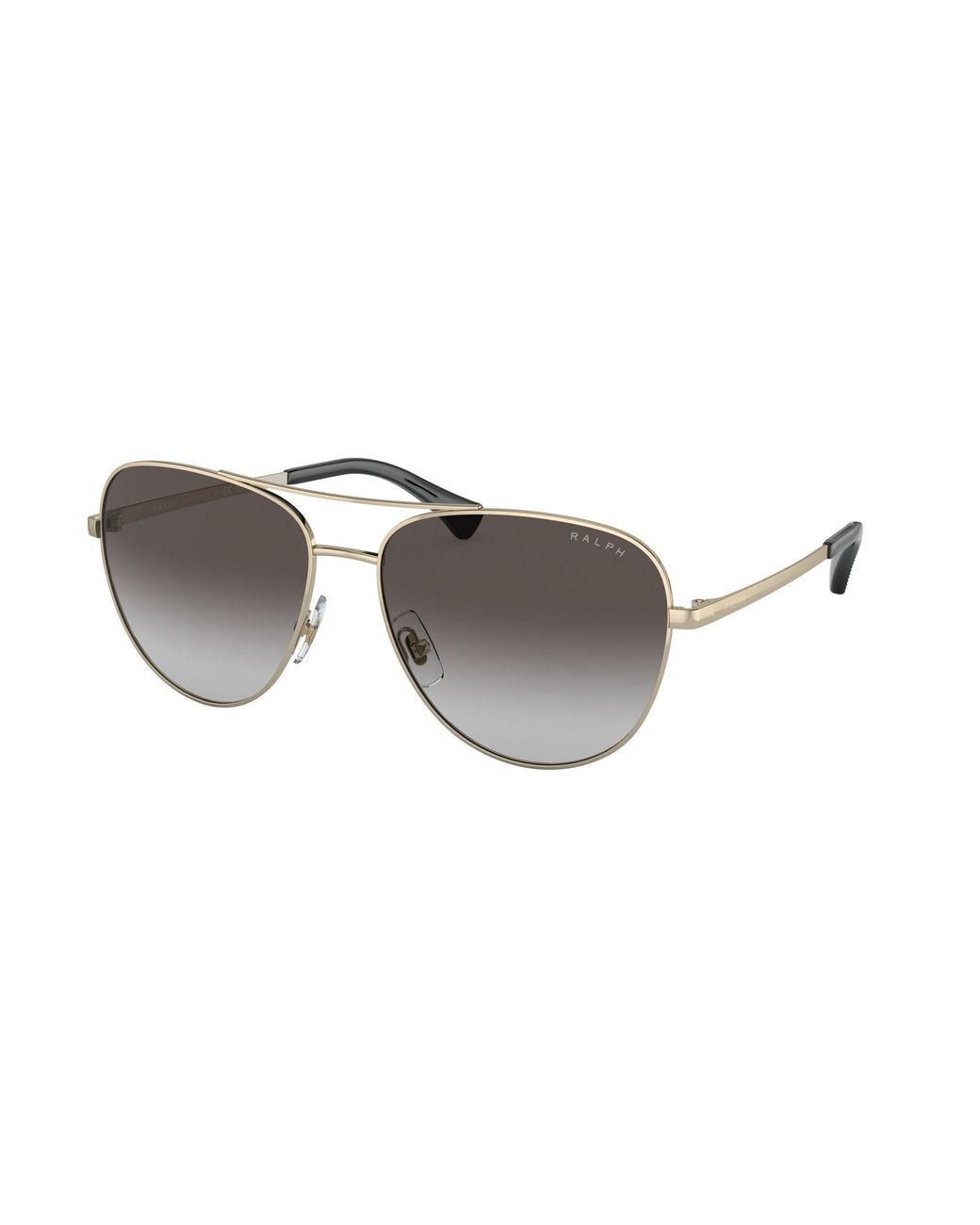 Ralph Lauren Black Ra4139 91168G Sunglasses Metal Pilot Shaded
