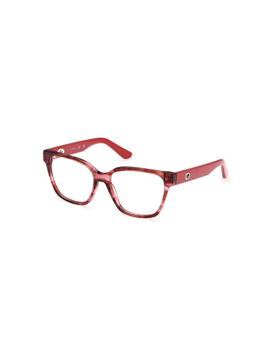 Guess Black Gu50381 68 Optical Frames Acetate Squared Normal