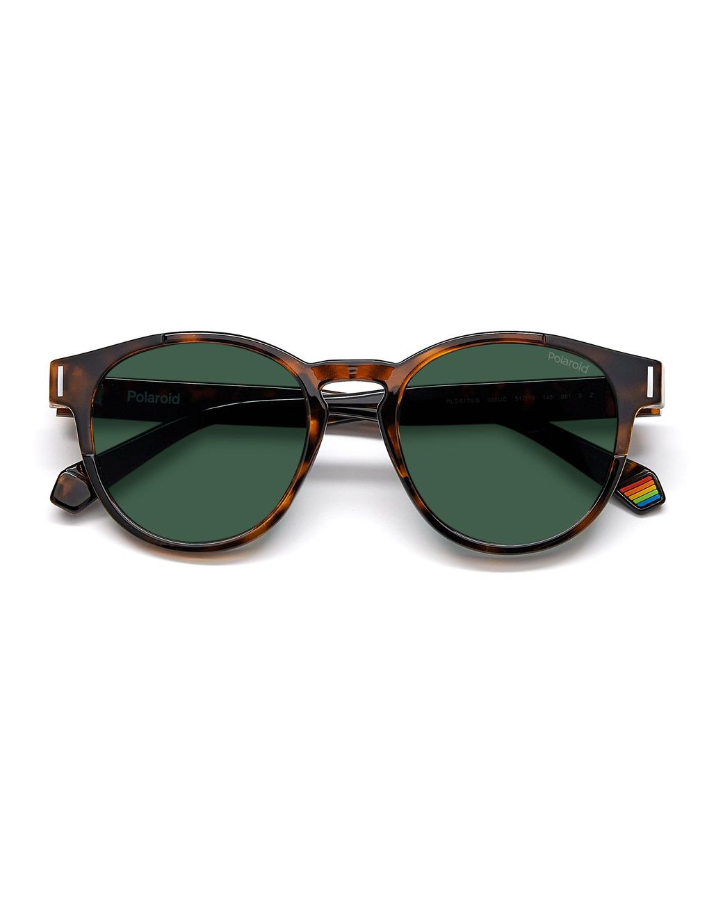 Polaroid Green Pld 6175/S 086/Uc Sunglasses Plastic Round