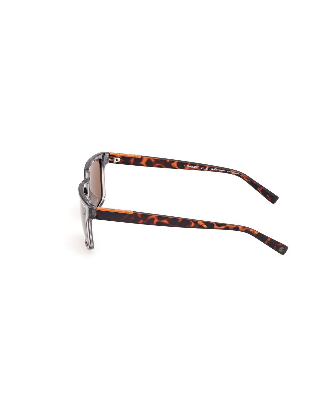 Timberland Black Tb00008 20H Sunglasses Injected Squared Polarized for men