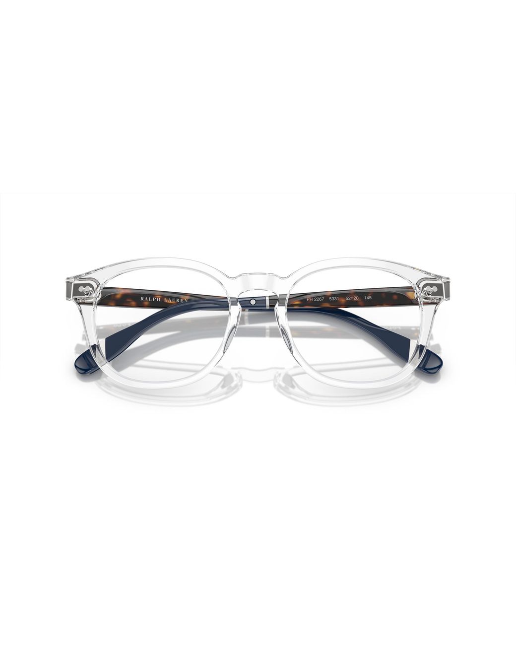 Polo Ralph Lauren Black Ph2267 5331 Optical Frames Acetate Squared Normal for men