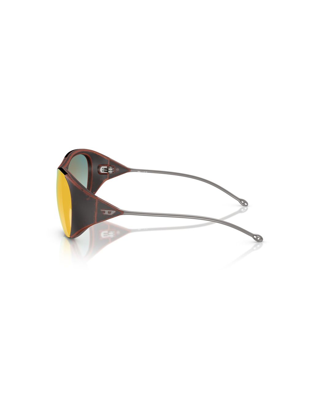 DIESEL Black Dl3003 508/B6 Sunglasses Injected Round Normal