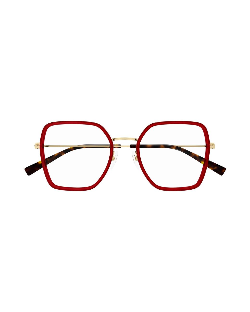 Gucci Black Gg1850O 004 Optical Frames Injected Transparent Squared
