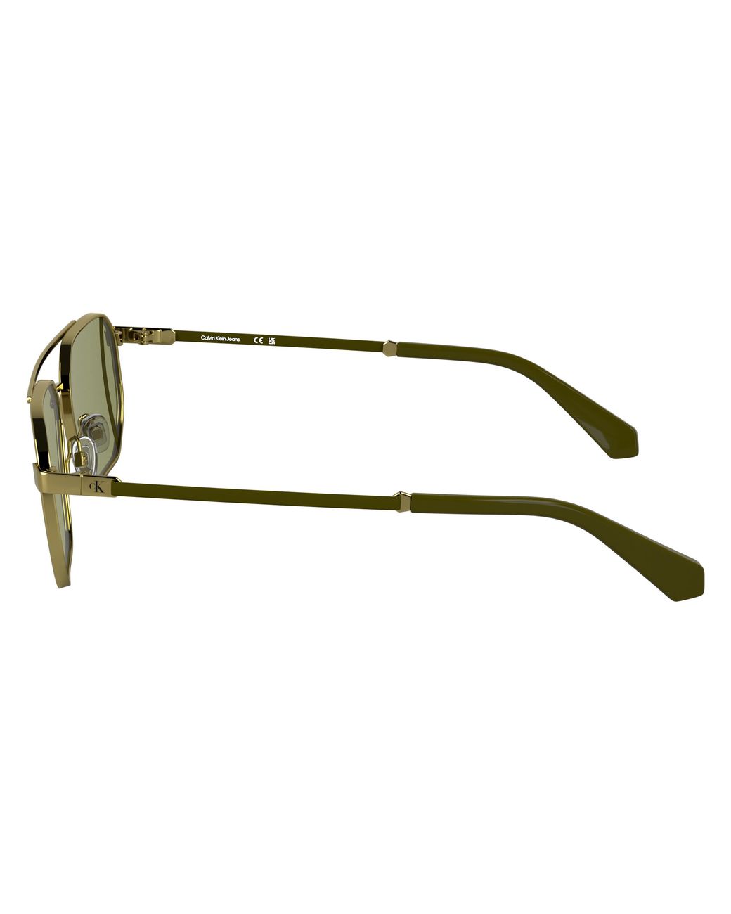 Calvin Klein Black Ckj25202S 717 Sunglasses Metal Squared Normal