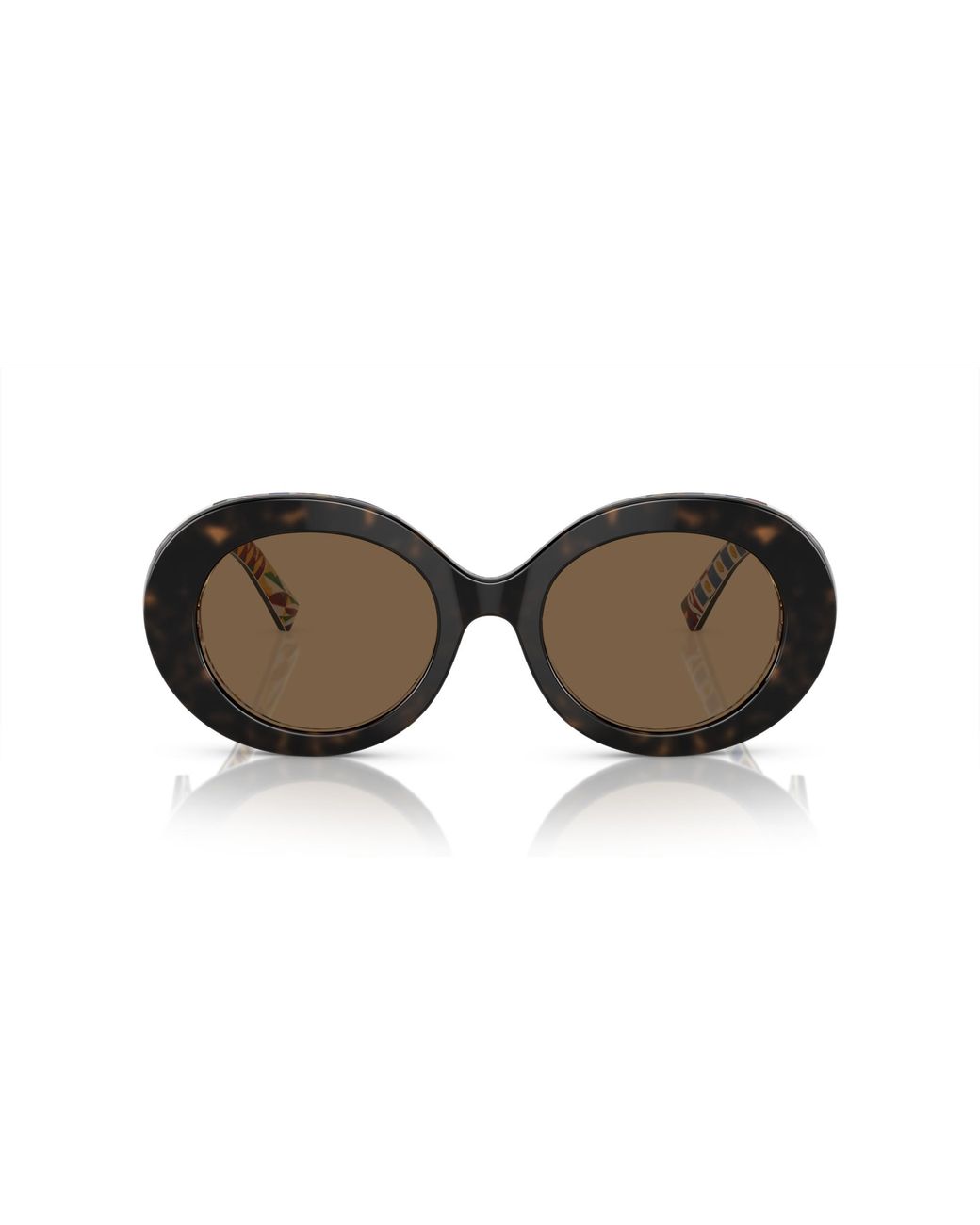 Dolce & Gabbana Black Dg4448 321773 Sunglasses Acetate Round Normal