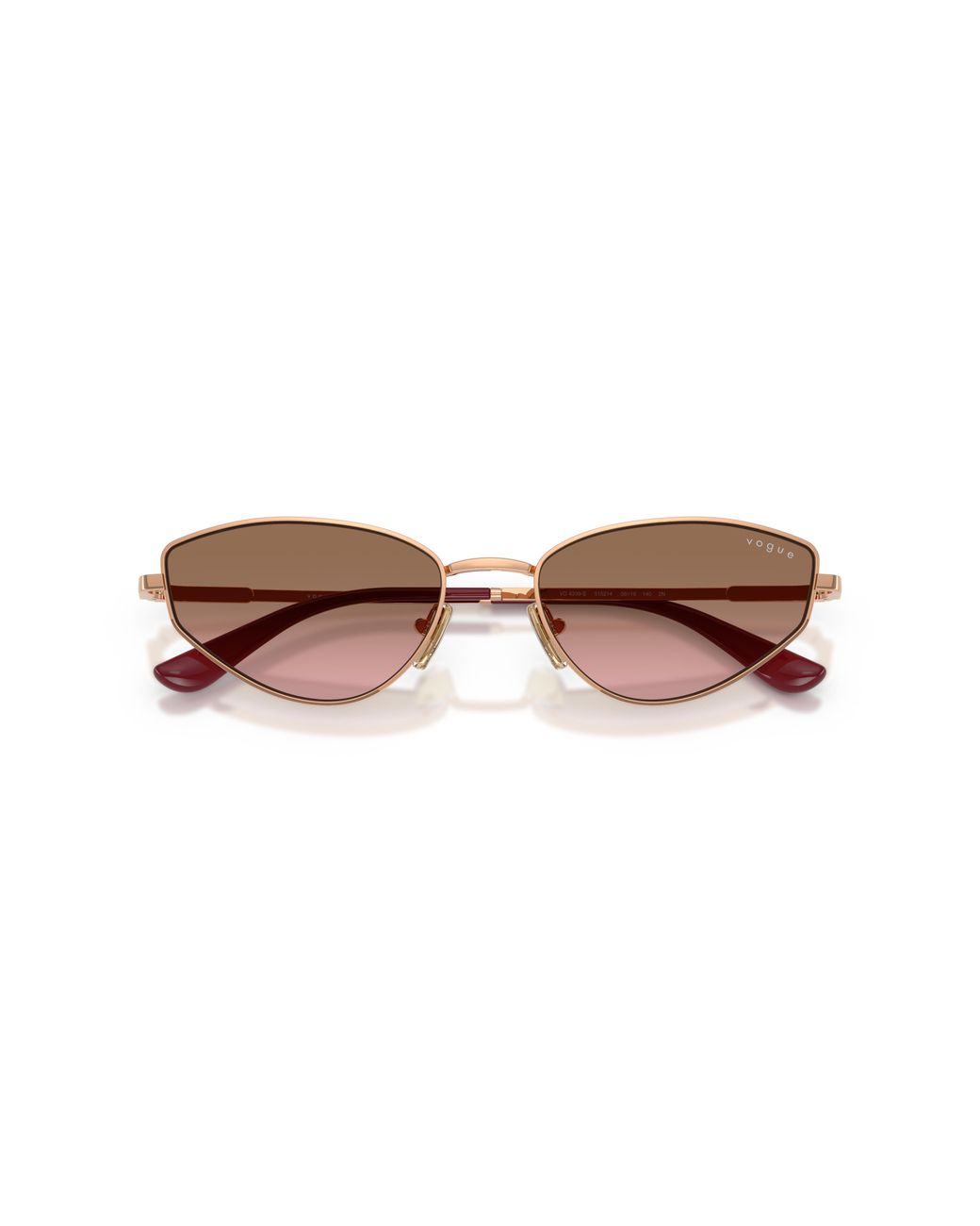 Vogue Eyewear Black Vo4339S 515214 Sunglasses Metal Cat Eye Normal Nuanced