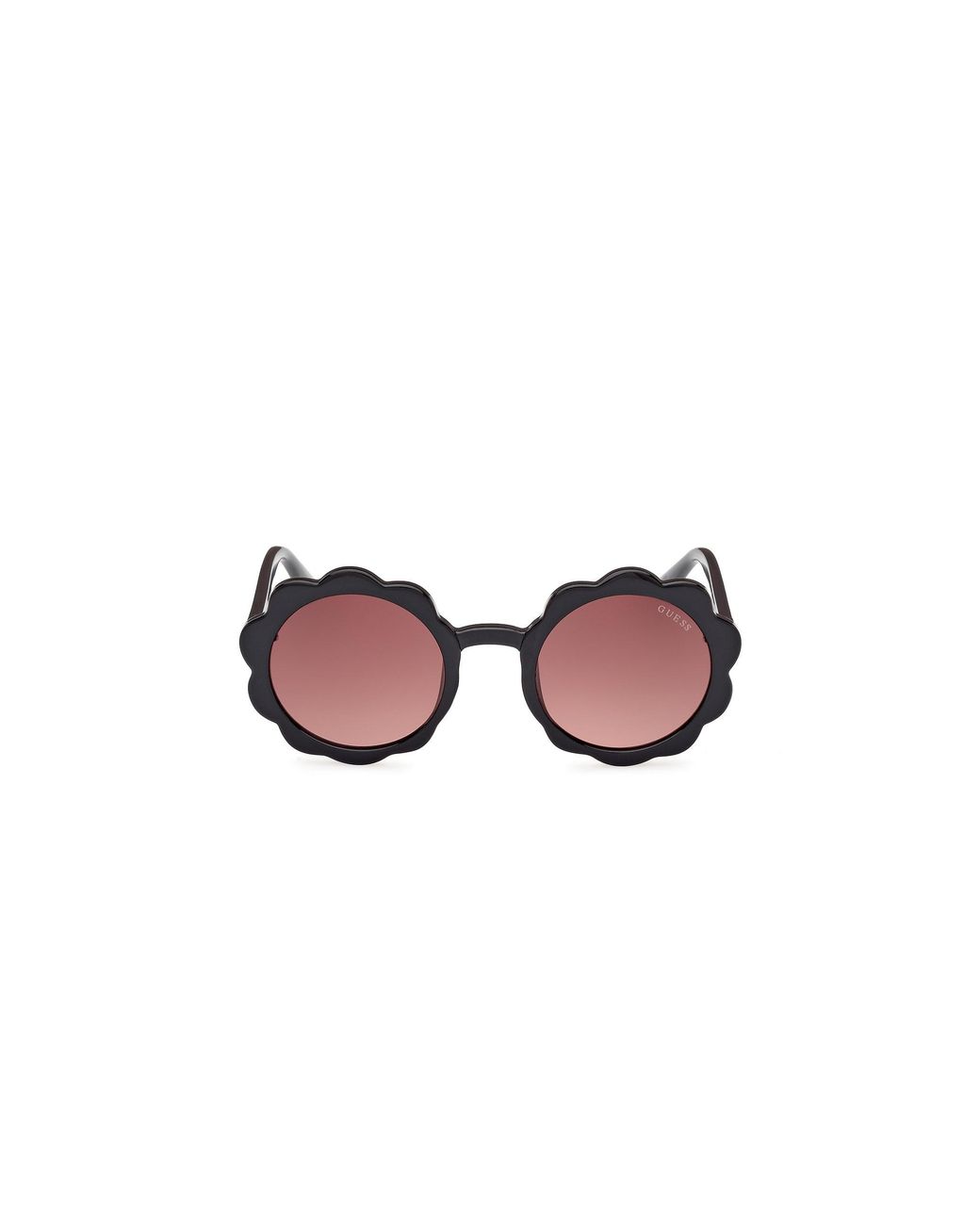Guess Black Gu00127 01F Sunglasses Injected Round Normal