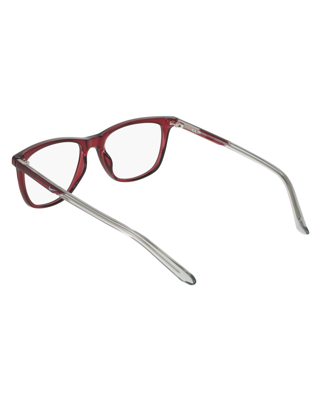 Nike Black 7132 601 Optical Frames Bio-Injected Squared Normal for men