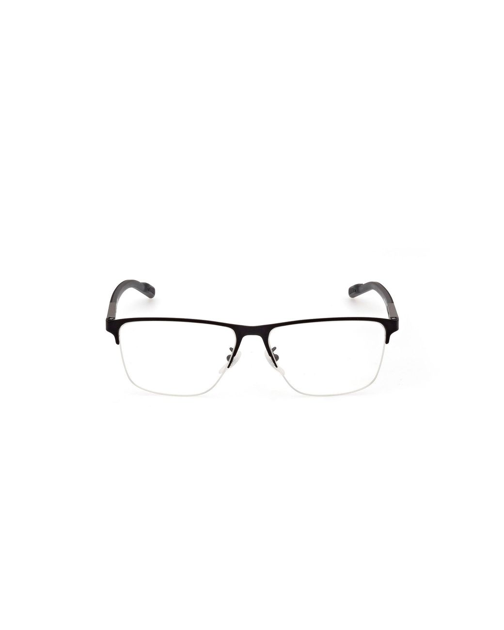 Adidas Originals Black Sp5048 005 Optical Frames Metal Squared Normal for men