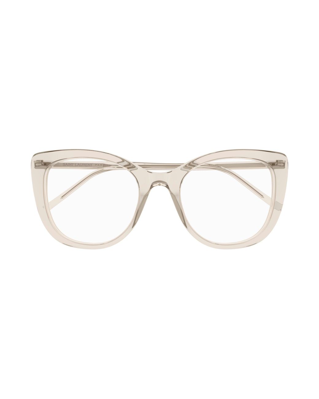Saint Laurent Black Sl 778 004 Optical Frames Acetate Transparent Cat Eye "Antiriflesso"