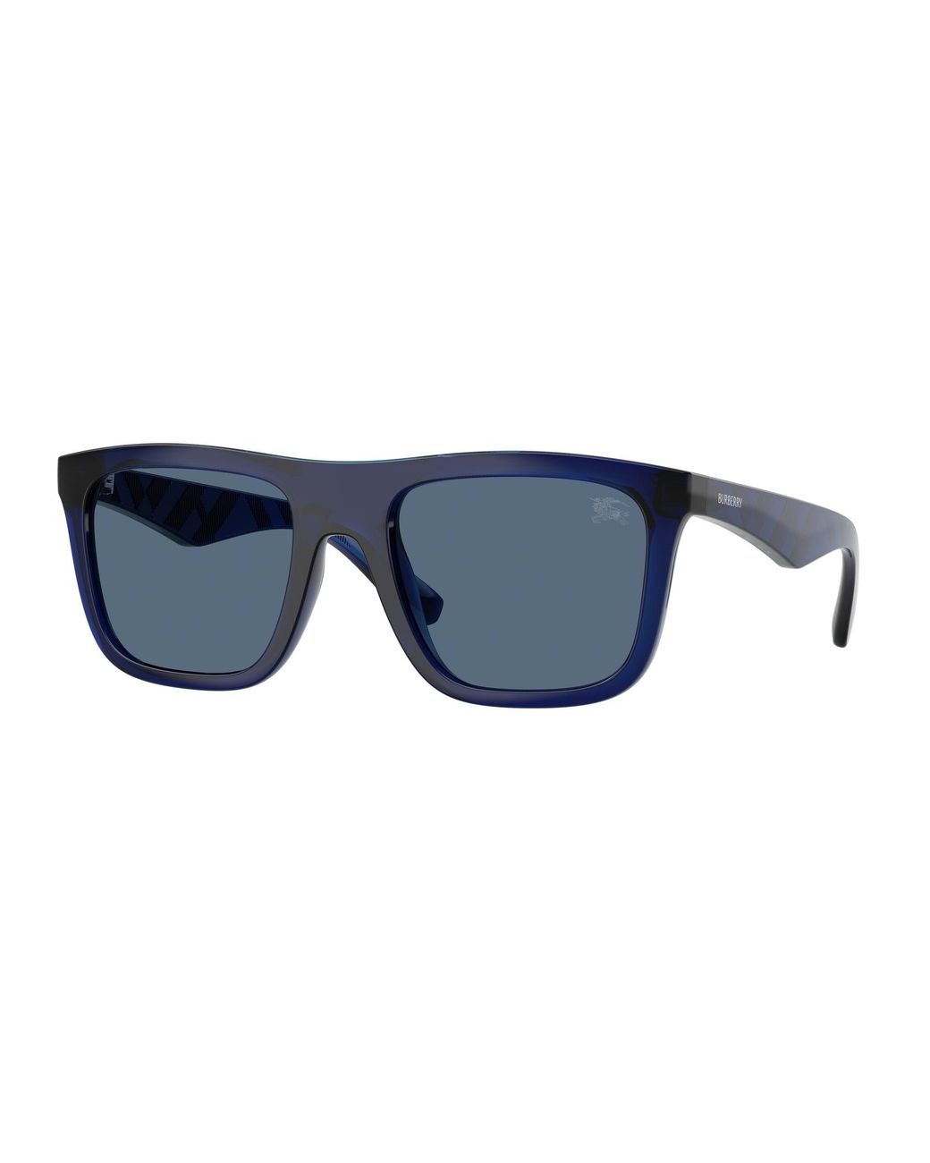 Burberry Black Be4458U 411080 Sunglasses Injected Squared Normal for men