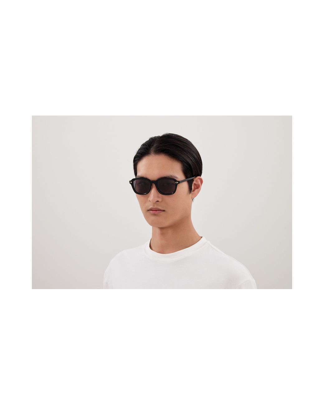 Gucci Black Gg1948Sk 001 Sunglasses Acetate Squared for men