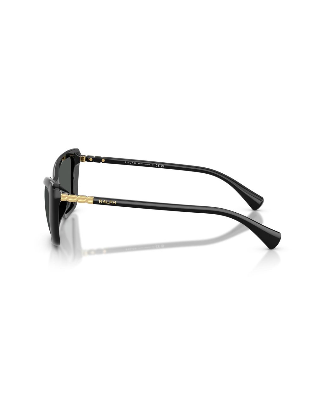 Ralph Lauren Black Ra5332U 500187 Sunglasses Injected Cat Eye Normal