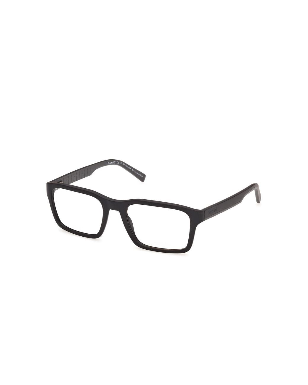 Timberland Black Tb50118 2 Optical Frames Injected Squared Normal for men