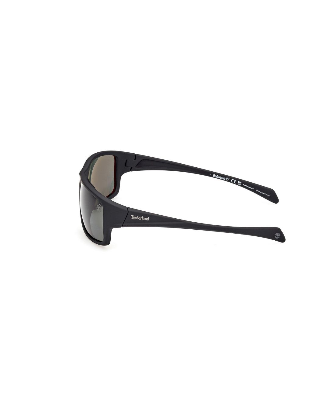 Timberland Black Tb00017 02R Sunglasses Injected Squared Polarized for men
