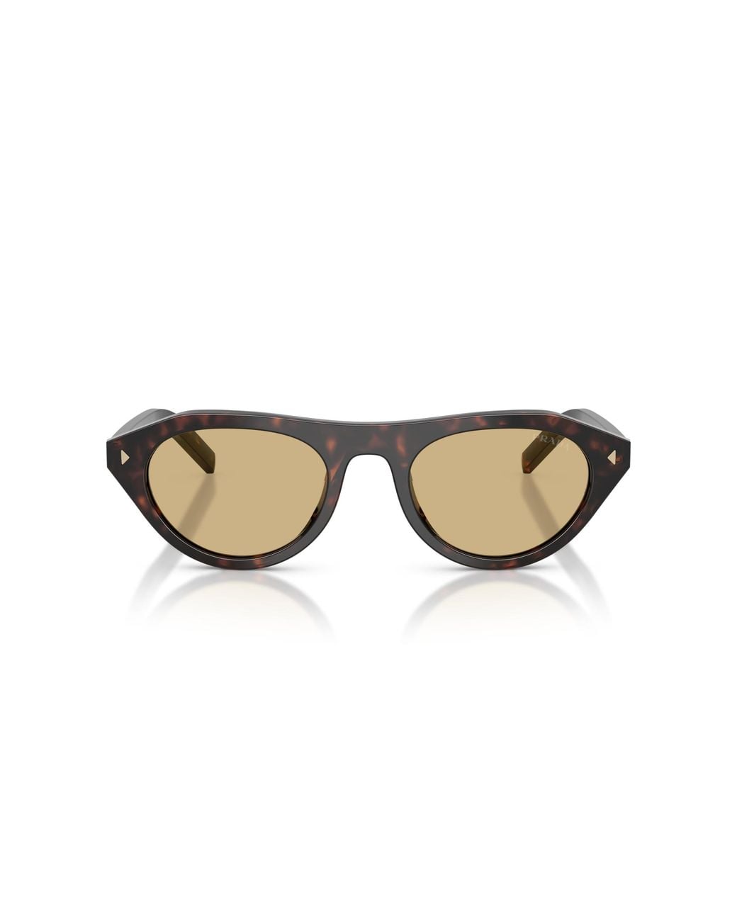 Prada Black Pr B15S 17N70R Sunglasses Acetate Geometric Normal