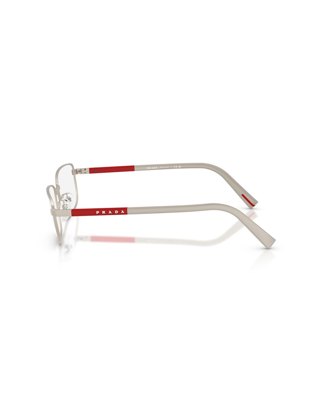 Paradas Linea Rosa Prada Linea Rossa Ps 50Sv 18X1O1 Optical Frames Metal Transparent ...