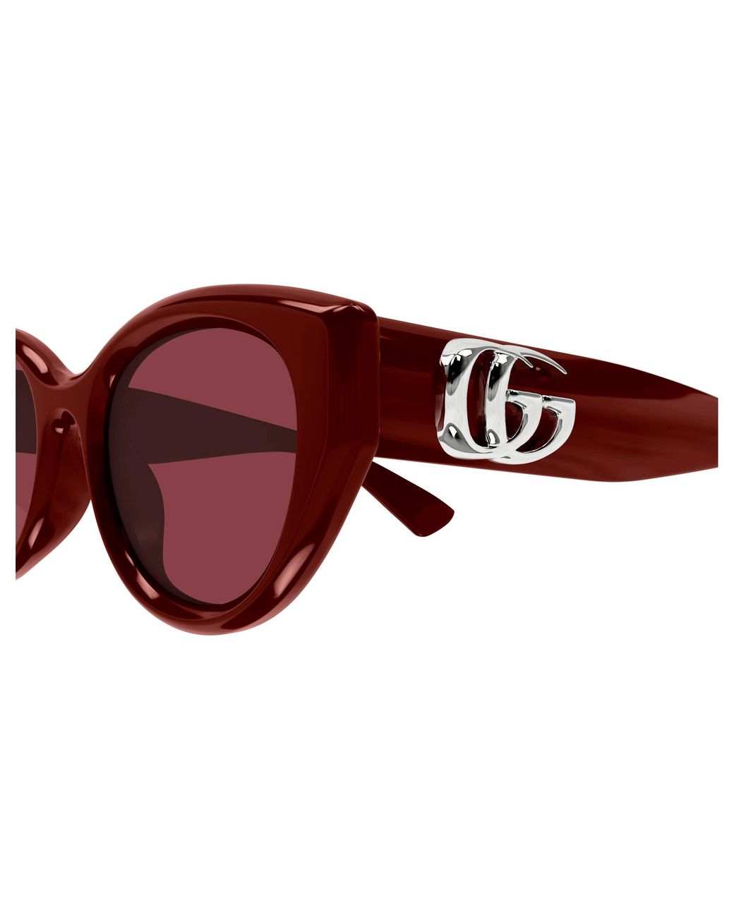 Gucci Black Gg1976Sk 004 Sunglasses Injected Round